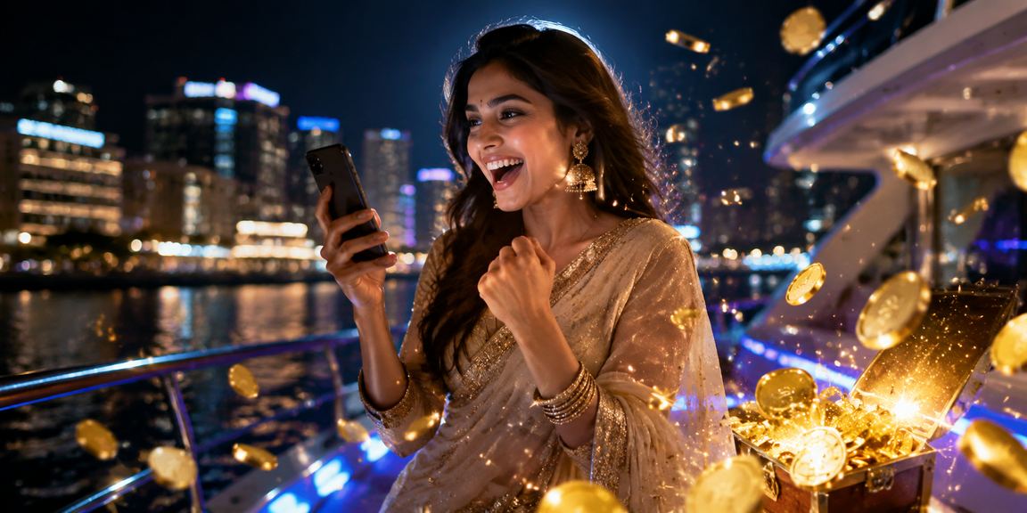 People enjoying lottery play and bonuses in Indian urban settings