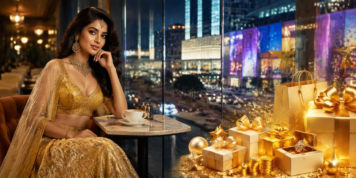 High-energy Indian casino-style entertainment scene
